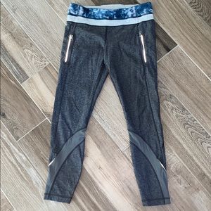 Lululemon mesh Capri Sz 8